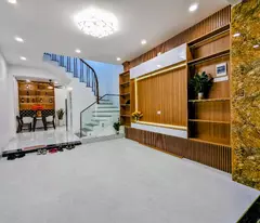 selling subdivided house near hoang cau street, garage, few steps to hoang cau lake, 48m, 15 billion more.
