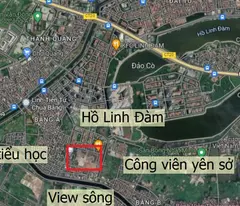 selling super products linh dam - area 130m2, area 6.5m. 5-floor house available. price 330 million/m2