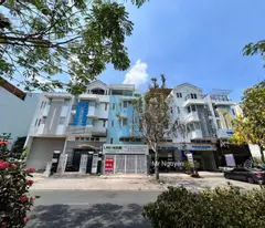 selling townhouse front 30m hoang quoc viet street, phu my ward, district 7 - 132m², price 25 billion