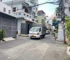 serviced apartment for sale, available cash flow of 60m/th, clear cleaning, close to the front of duong ba trac district 8 -