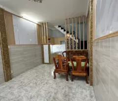 shr house for sale, alley 737// lac long quan, ward 10, tan binh, 3m7 x 8.5m, only 3.8 billion.