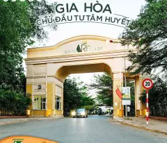 single villa for sale: 1 ground floor 2 floors gia hoa residential area