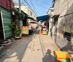 social house for sale, 2 floors, fully completed, right in area 5-6, binh tan