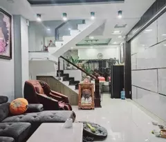 social house for sale dong den, tan binh - 56m - 4 floors 4 bedroom - fully completed - just over 4 billion