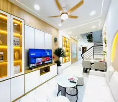 social house for sale near gia dinh hospital, 60m2, 2 floors reinforced concrete, 3 bedrooms 3 bathrooms, only 7 billion x