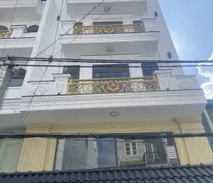 social house for sale on le van quoi street, area: 6x11m, 3 floors mezzanine, price: 7.5 billion tl contact now