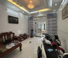 storey house for sale - 77m2- hxh4m - nguyen van luong go vap, good price 5.9 billion.
