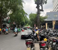storey house for sale, facing hoan kiem old town, 530m, frontage 11.5m, rear hatch, sidewalk, 2-way car, full residential area