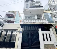 storey house for sale in au duong lan car alley, 4m wide, near aeon mall supermarket district 8 - 0931172218