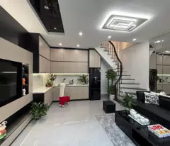 storey house for sale on doi can street, ba dinh, near the street, ready-furnished, square, 28m, 6.9 billion