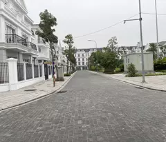 storey shophouse for sale, 75m2 facing vang anh street, eurowindow twin parks, gia lam - golden location