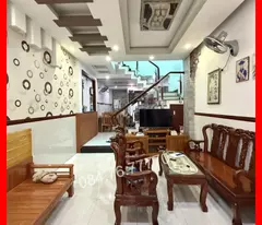 story house for sale, 56m2, le duc tho eve, go vap - price 6.2 billion - owner's red book