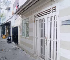 story house for sale - cool corner apartment - right at huynh van chinh market - 40m2