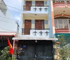 story house front of cau xeo street, tan qui, tan phu - price 8.6 billion (72m2, 4x18m, 4 bedrooms, 3 bathrooms, red book