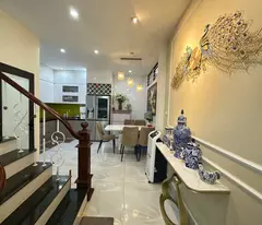 super nice house for sale beautiful ngoc thuy long bien 45m 5 floors garage - elevator waiting area fully furnished 12 billion (tl