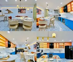 super product house for sale pham van chieu p14, go vap - with glass elevator - 8m road with cubs, car parking in the house.