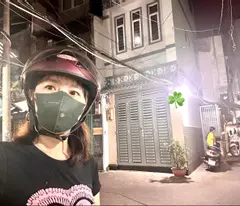super rare 5-floor house for sale in front of the house 6m wide - a few car miles away. vinh khanh - d.a. house. hoang