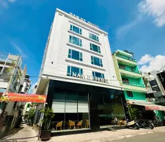 super vip building! an duong vuong frontage, district 5, area: 7.3x20m, 7 floors, contract 150 million/month - selling 50 billion