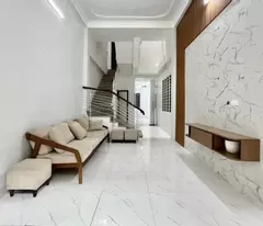 sustainable residential house for sale in ha dong center, 50m2 area, airy alley, 3 steps to major road
