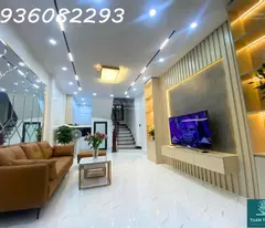 tam trinh townhouse for sale, bright corner lot, oto to avoid gate parking, 5 bedrooms, 50m2, 5m square meter, 6.58 billion