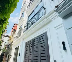 🌿 thai ha house for sale - car parking gate - elevator - youthful 6-floor design - only a few steps to the street