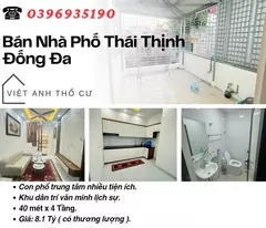 thai thinh townhouse for sale_ba giac alley_kien co house_40mx4t_price: 8.1 billion, contact: 0396935190.