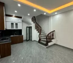 thanh am house for sale - long bien, area 40m2 x 5 floors x area 4.3m, back door, , car parking gate, nearby amenities