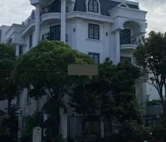 the most beautiful 2-front villa in hiep binh chanh riverside area: 14mx18m, 600 m²