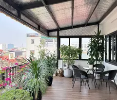 the most livable classy mini villa in q thanh xuan, 7 floors, elevator, full high-end furniture,
