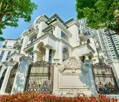 the zei independent villa, land acreage 295m2, building area 570m2, mt 18m, 5 floors 1 basement more beautiful than vinhomes villa