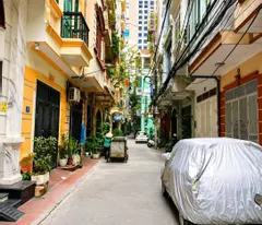 townhouse for sale in nguyen chi thanh, dong da, subdivided lot, clear sidewalk, 48m, 5 floors, 14.8 billion