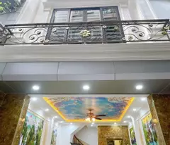 townhouse for sale in phan ke binh, ba dinh district, 6 floors of elevator, 4.5m square meter, near car, about 8 billion.
