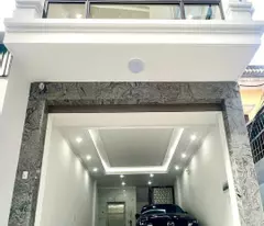 townhouse for sale in tan lap, dan phuong. single 6-story elevator, off-road for good business