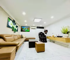 townhouse for sale in tuong mai, hai ba trung, 34m, 6 floors. price: 7.68 billion