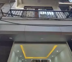 tran thai tong house for sale, near the street, new house right away, 40m, price 4.8 billion