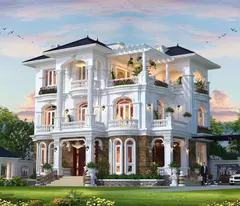 trung kinh villa for sale, cau giay - 246m² x 4t - mt 11.5m - car through the house - near the street