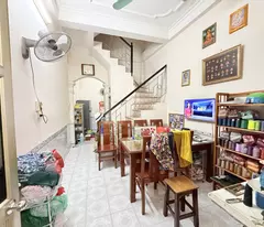 truong dinh's house for quick sale: farm lane - near car - civil construction, area: 34m2