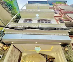 truong dinh's house for sale - 35m - 4 floors - extremely good price - tine lane - wide yard