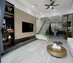 van bao house for sale - 5 floors - 4m frontage - shallow alley near the street - three parking garages