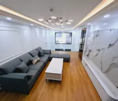 van quan house for sale, beautiful house full of luxury furniture, fire protection, elevator corner lot, parked car