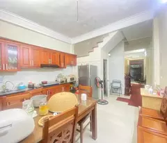 viet hung house for sale, 60m, about 7 billion, surely built residential house, kia car parking at door