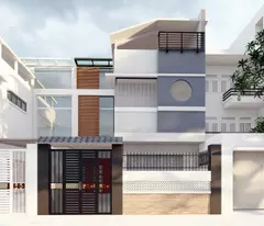 villa for sale, 20m street dd12, an suong residential area, tan hung thuan ward