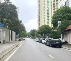 villa for sale dich vong urban area, cau giay - 306m² x 5t with basement - mt 15m - sidewalk for cars avoided - price 135 billion