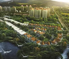 villa for sale in area c ciputra 220m2 facing south with very nice 65ha park view