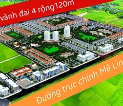 villa for sale in the center of me linh new urban area for only 32 million/m2 right on ring road 4