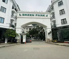 villa for sale next to green park 319 vinh hung 121m2, 5 floors, 10m frontage price only 24.8 billion