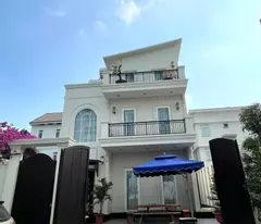 villa mt tran nao district 2, 4-storey basement, 16m street, both residential and business