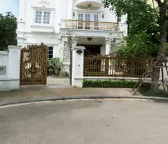 vinhomes riverside luxury villa 206m x 4 floors, 15m frontage, high-class furniture, excellent security