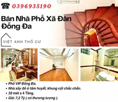 xa dan townhouse for sale_resident house construction_chinh owner's red book_39mx4t_price: 7.2 billion_contact: 0396935190.